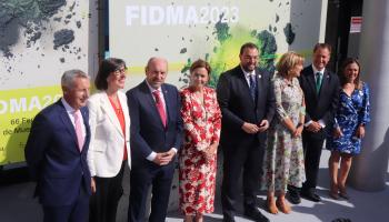 El presidente de la Junta asiste a la inauguración de la Feria de Muestras de Asturias